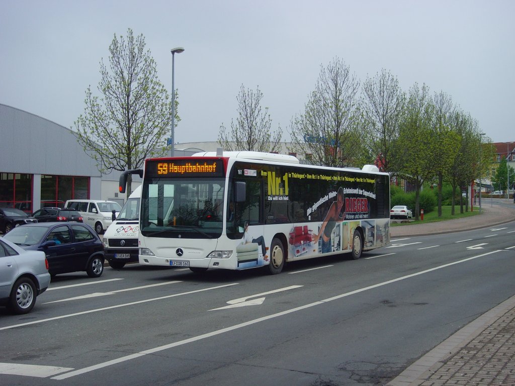 Bus der Linie 50 kommt vom TEC, Erffurt 2010