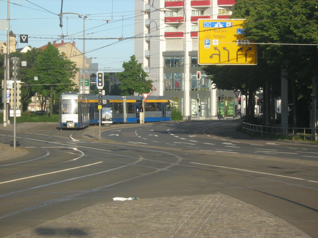 Groraumzug der LVB in Leipzig