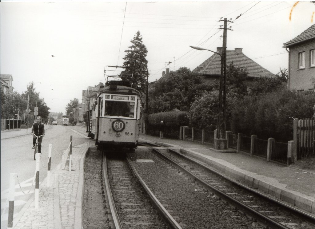 Hist. Waldbahnzug in Gotha zum 60. Jubilum