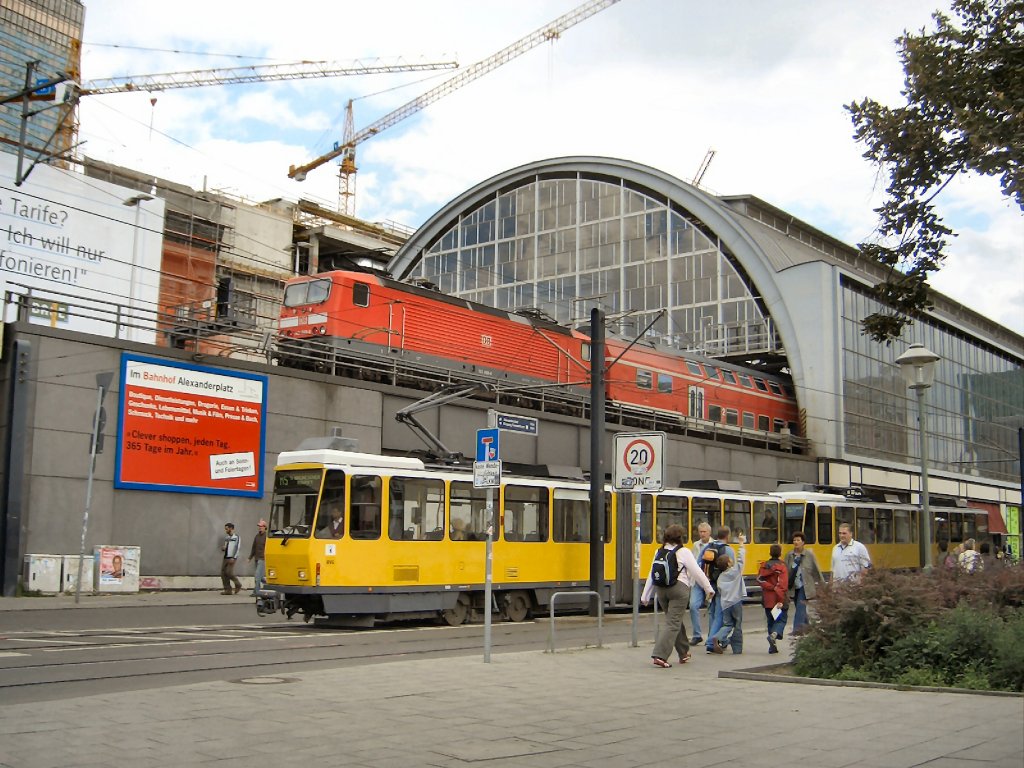 KT4D-Zug 2005 am Bhf Aleanderplatz, Berlin