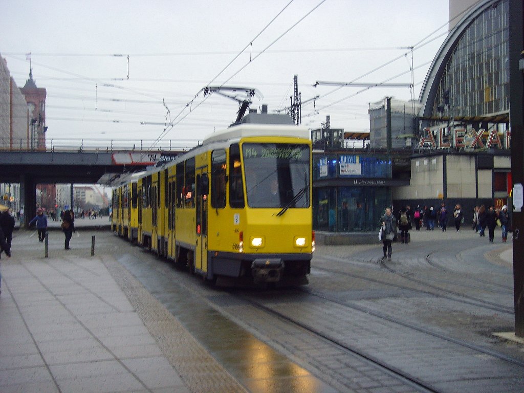 KT4D-Zug am Alex Februar 2011