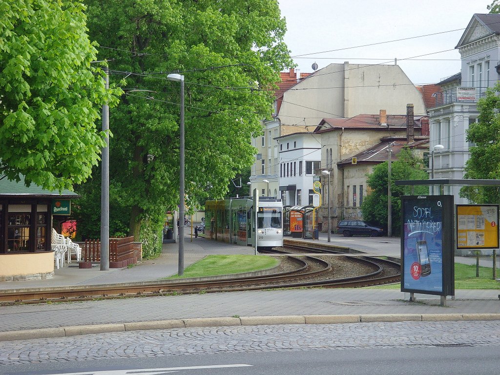 Niederflurbahn der Linie 3, Gera 2010