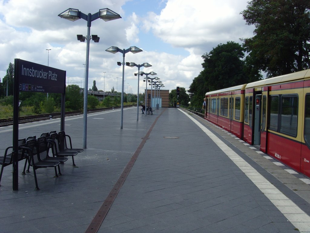 S-Bahn BR 481 am Innsbrucker Platz, 6.9.2010