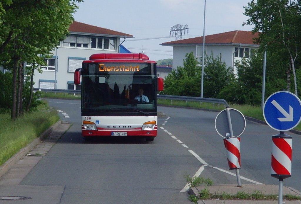 Setra-Stadtbus am Urbicher Kreuz, Erfurt Mai 2010