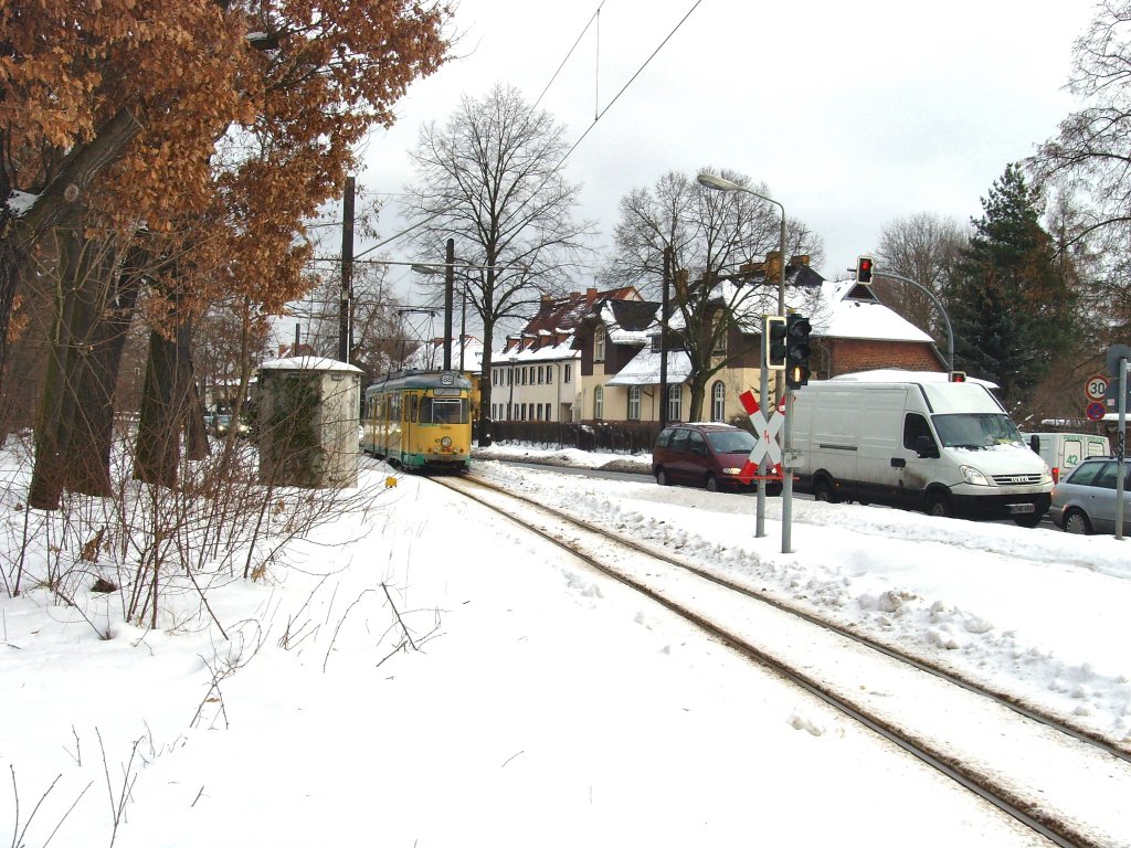 SRS im Winterbetrieb in Friedrichshagen, 29.1.2010