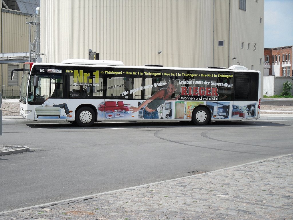 Stadtbus der Linie 9 am Nordbahnhof, Erfurt Mai 2010