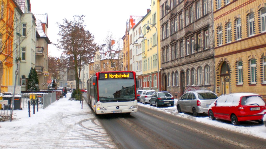 Stadtbus der Linie 9, Erfurt 2010