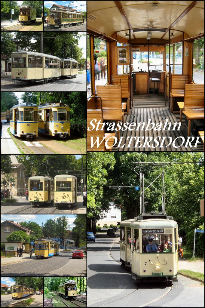 Strassenbahn Woltersdorf, Montage