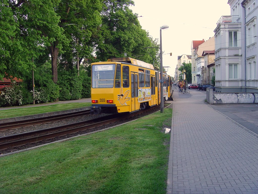 Tatra-Zug Richtung LUSAN, Gera 2010