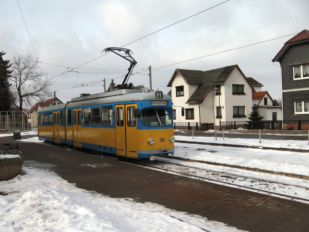 Tw 396 in Tabarz, Februar 2006
