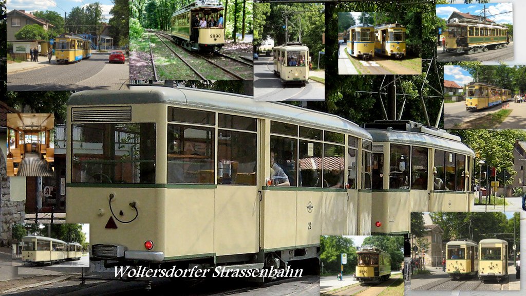 Woltersdorfer Strassenbahn mit hist. Fahrzeugen, 