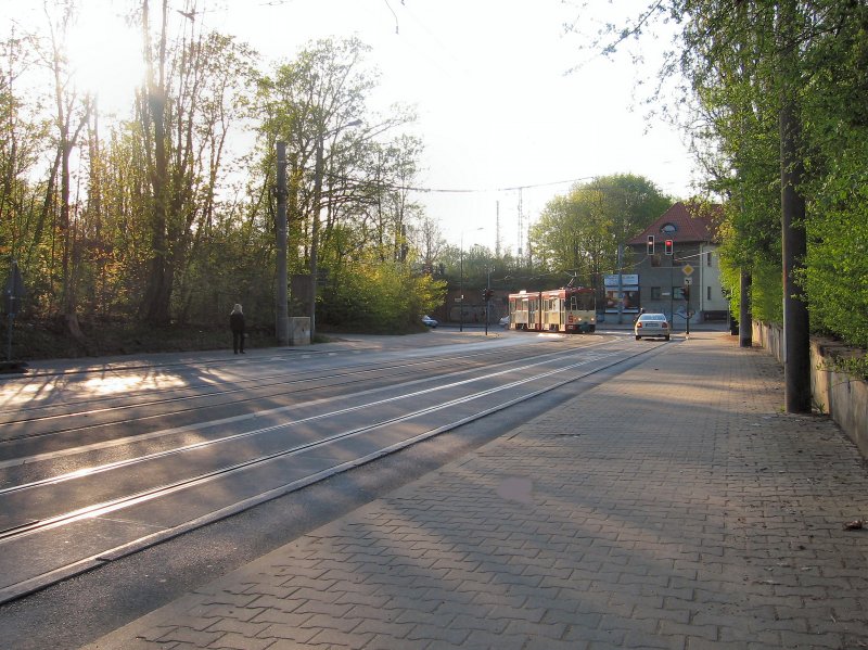 Auf der Linie 2 in Frankfurt/Oder, 2006