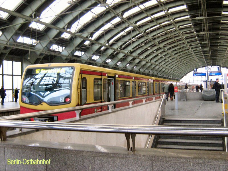 Berlin-Ostbahnhof, S-Bahn Mrz 2009
