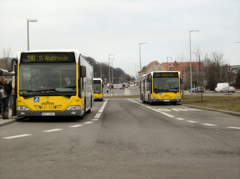 Busse am Elsterwerdaer Platz, 2009