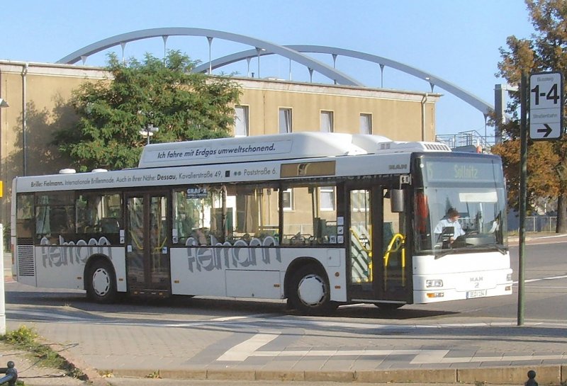 Erdgasbus in Dessau, September 2009
