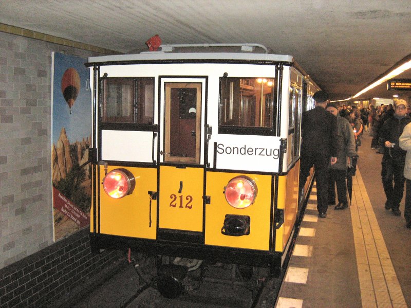 Hist. A1-Zug auf der U3, 15.3.2009