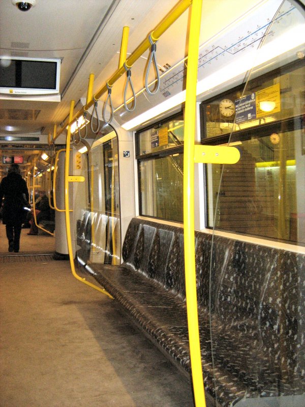 Innenansicht U-Bahn Typ H, 2009