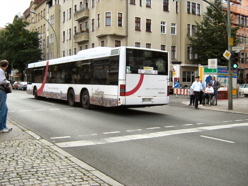 Linienverkehr in der Mllerstrasse, 2008