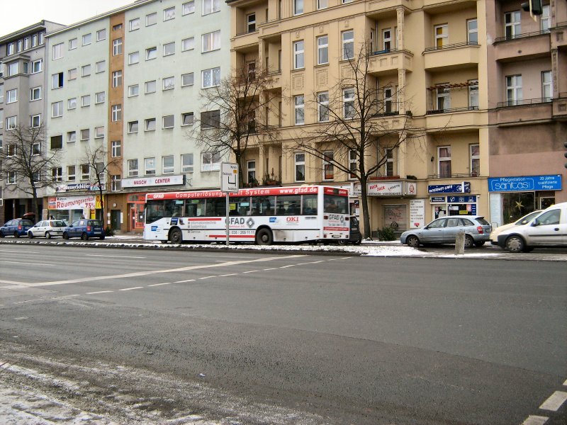 Linienverkehr in Reinickendorf, Winter 2009