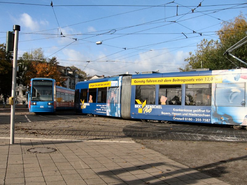 Neue Niederflurbahnen in Kassel, 2006