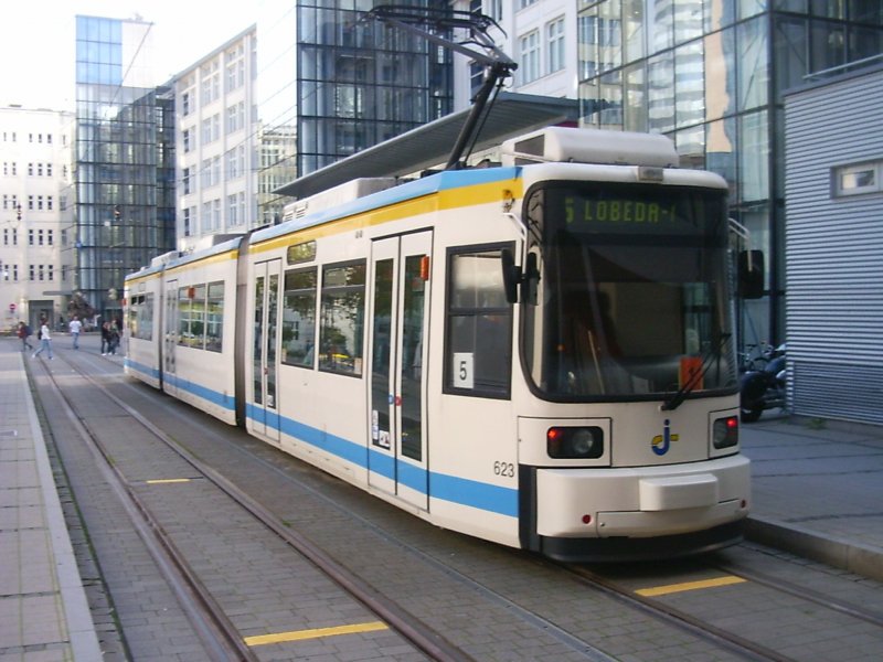 Niederflurbahn in Jena, 2006