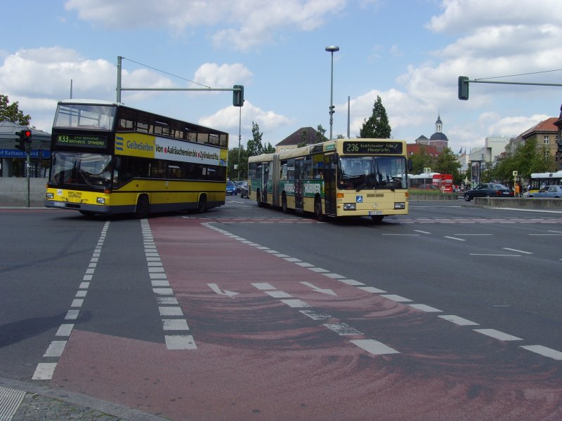 Reger Busverkehr in Spandau