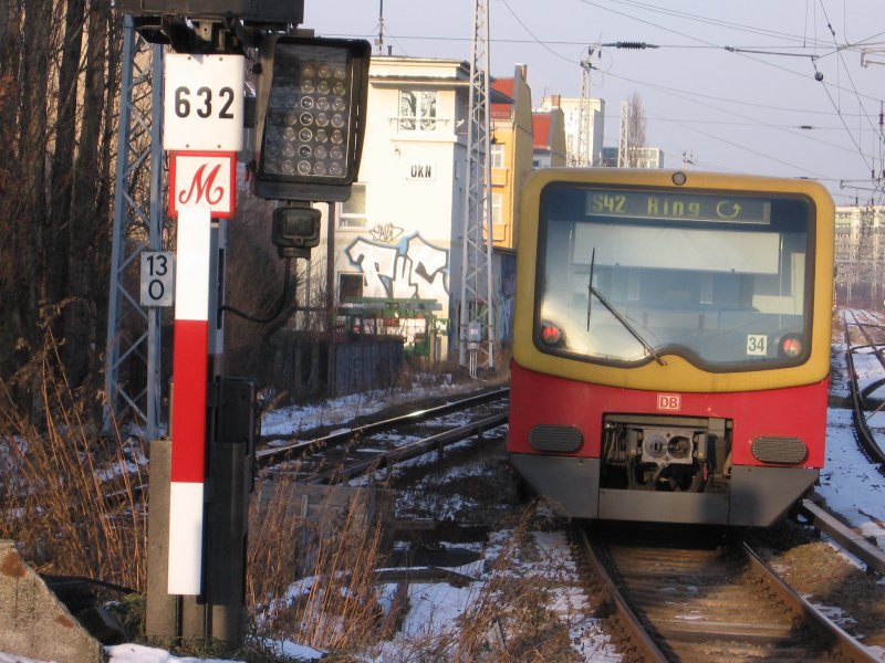Ringbahnzug am Ostkreuz, 2006