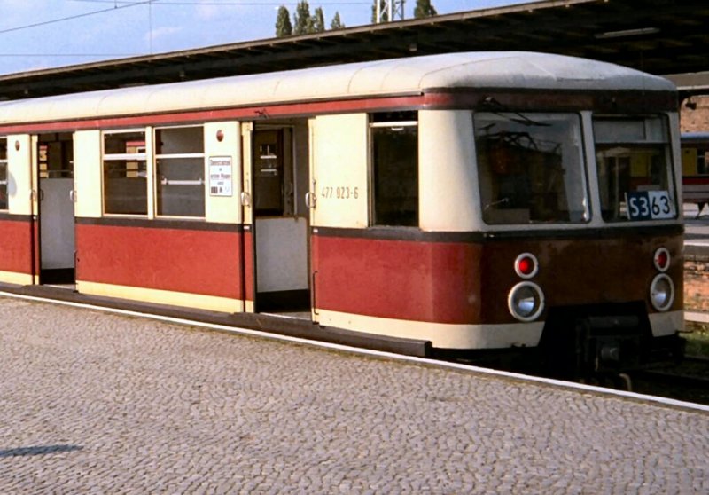 S-Bahn BR 167  auf der Linie S3, Aufnahme von ca. 1992