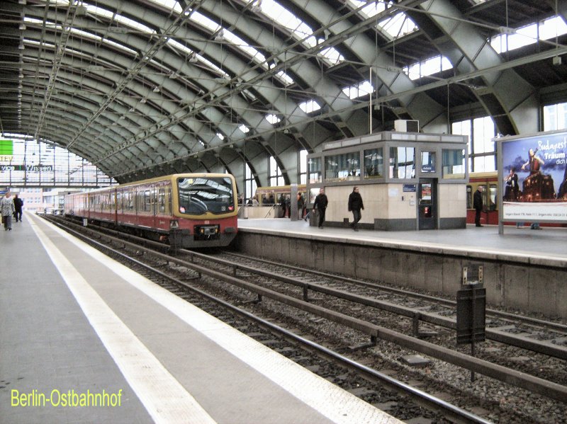 S-Bahnzge im Ostbahnhof, Mrz 2009