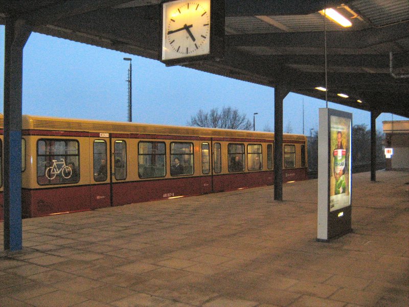 S.Bahn BR 481/482 in Wuhletal, Januar 2009