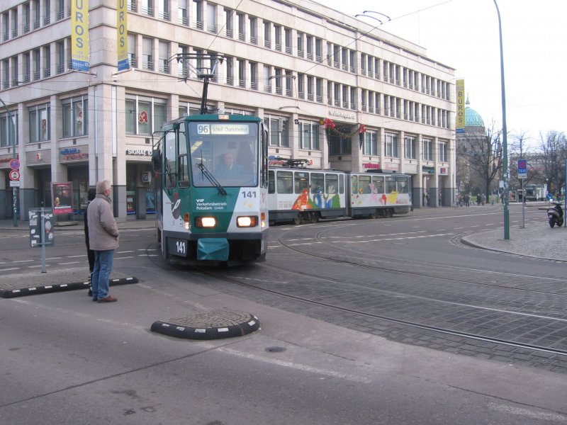 TATRAs in Linienverkehr in Potsdam, 2006