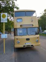 Betriebsfahrt Ausflugsbuslinie 218 (Wannsee 2007)