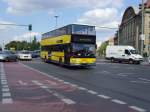 Betriebsfahrt Doppeldeckerbus am Rathaus Spandau