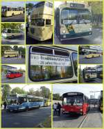 Hist. Busverkehr in Berlin anllich 20. Jahrestag des Mauerfalls