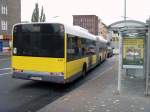 Bus der Linie M 27 nach Pankow, Berlin 2010