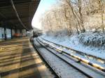 Winterbetrieb S-Bahn: Pichelsberg, Januar 2009
