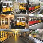 U-Bahn/13111/montagebild-u3-mit-a1-zug-1532009 Montagebild U3 mit A1-Zug, 15.3.2009