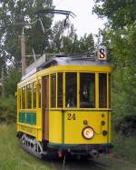 Hist. Tw 24 der Strassenbahn Cottbus, 2009