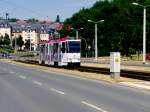 strassenbahn/83583/anfahrt-zur-neuen-elsterbruecke-plauen-juli Anfahrt zur neuen Elsterbrcke, Plauen Juli 2010