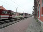 Sehr seltene Begegnung von zwei KT4D auf der Linie 5