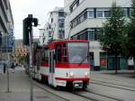 KT4D verl�sst den Anger Richtung Ringelberg, 18.4.2010