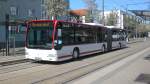 bus/64680/gelenkbus-als-ersatzverkehr-fr-die-linie Gelenkbus als Ersatzverkehr fr die Linie 2 zum Busbahnhof, 17.4.2010