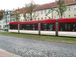 strassenbahn/34429/combino-stadteinwaerts-in-der-magdeburger-allee Combino stadteinwrts in der Magdeburger Allee kurz vor dem talknoten, Erfurt Oktober 2009