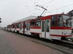 strassenbahn/88663/kt4d-auf-der-linie-5-in KT4D auf der Linie 5 in Erfurt-Nord