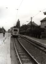 Hist. Waldbahnzug in Gotha, vor 1989