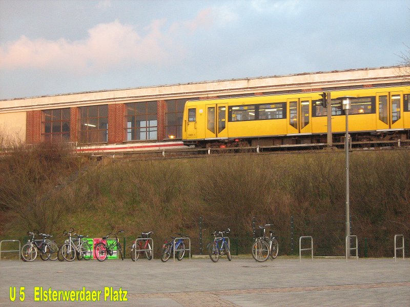 U 5 - Elsterwerdaer Platz. Mrz 2009