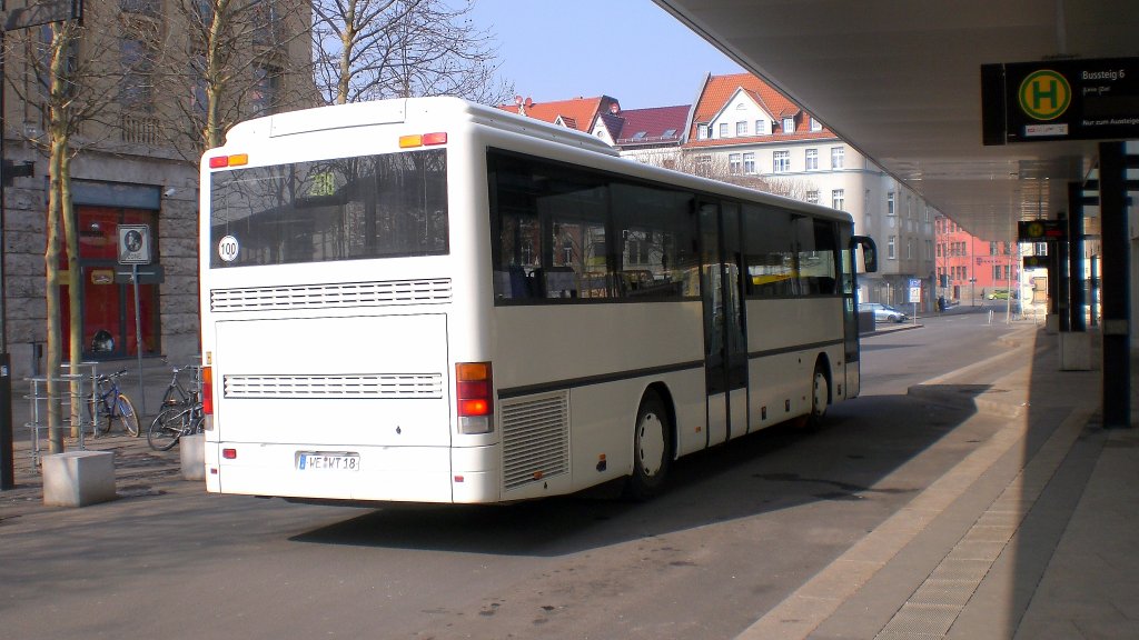 Am Omnibusbahnhof Erfurt, 2010