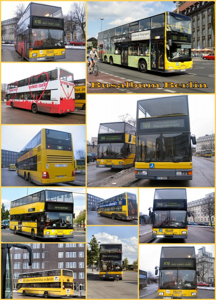 Doppelstockbusse in Berlin, 2005