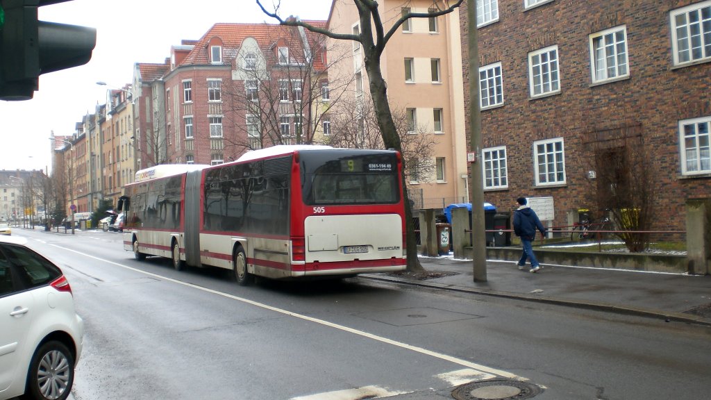 Erdgas-Stadtbus der EVAG, Erfurt 2010