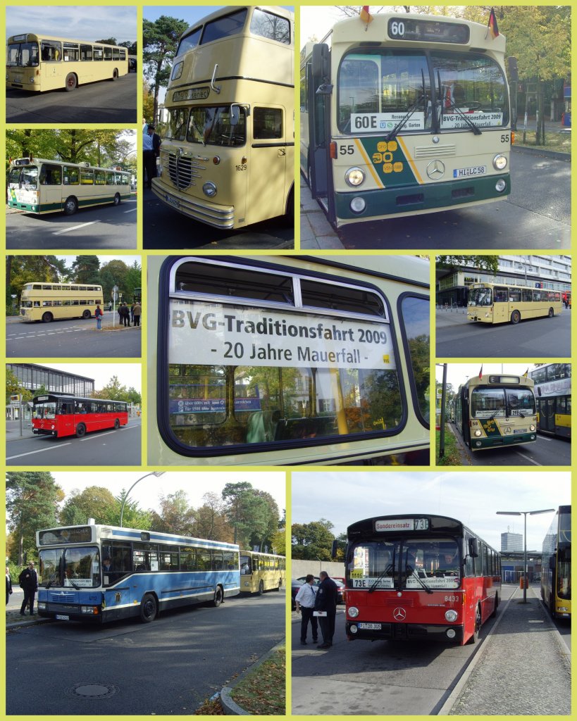 Hist. Busverkehr 2009 in Berlin